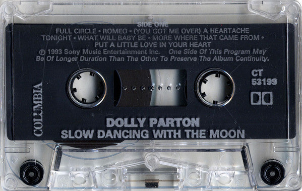 Dolly Parton : Slow Dancing With The Moon (Cass, Album, Dol)