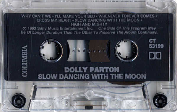 Dolly Parton : Slow Dancing With The Moon (Cass, Album, Dol)