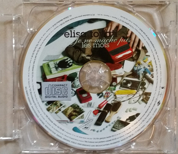 Elisa Tovati : Je Ne Mâche Pas Les Mots (CD, Album, Sup)