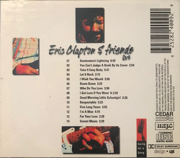 Eric Clapton : Eric Clapton & Friends Live (CD, Comp, Dol)