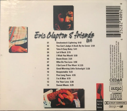 Eric Clapton : Eric Clapton & Friends Live (CD, Comp, Dol)