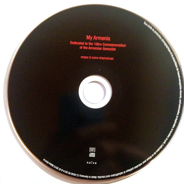 Sergey Khachatryan & Lusine Khachatryan : My Armenia (CD)