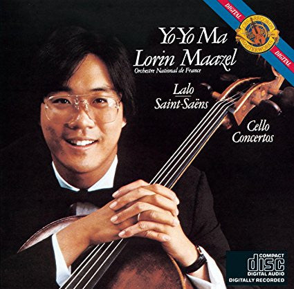 Édouard Lalo • Camille Saint-Saëns -- Yo-Yo Ma • Lorin Maazel / Orchestre National De France : Cello Concertos (CD, Album, RE)
