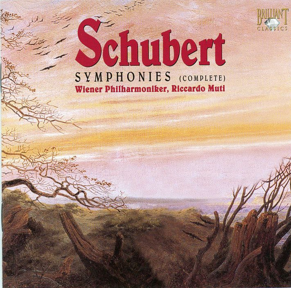 Franz Schubert - Wiener Philharmoniker, Riccardo Muti : Symphonies (Complete) (4xCD, Comp, RE + Box)
