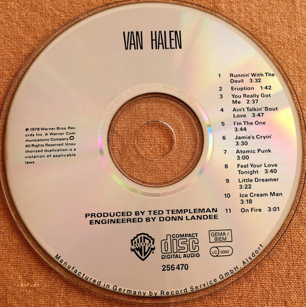 Van Halen : Van Halen (CD, Album, RE)