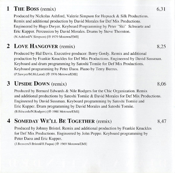 Diana Ross : Diana Extended - The Remixes (CD, Comp)