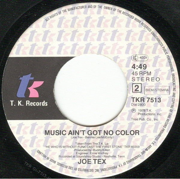 Joe Tex : Loose Caboose (7", Single)