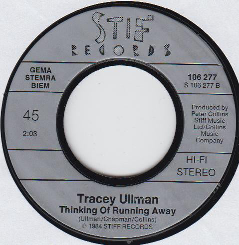 Tracey Ullman : My Guy's... ...Mad At Me (7", Single)