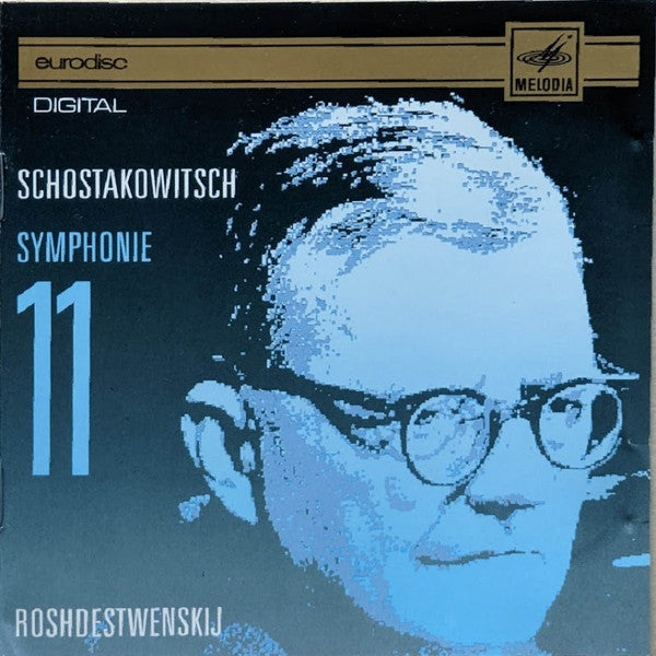 Dmitri Shostakovich, Gennadi Rozhdestvensky : Symphonie 11 (CD, Album, RE)