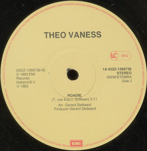 Theo Vaness : Always Another Day (12", Single)