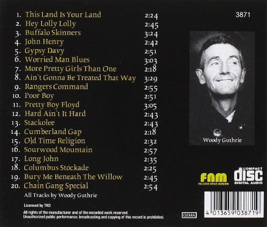 Woody Guthrie : This Land Is Your Land (CD, Comp)