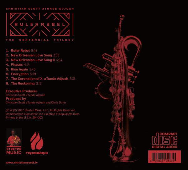 Christian Scott (2) : Ruler Rebel (CD, Album)