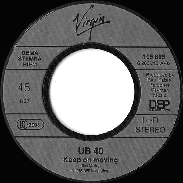 UB40 : Please Don't Make Me Cry (7", Single)