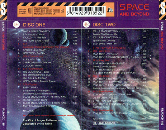 The City Of Prague Philharmonic : Space And Beyond (2xCD, Album, Comp, Dol)
