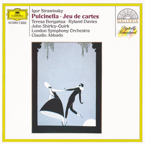Igor Stravinsky, Teresa Berganza, Ryland Davies, John Shirley-Quirk, London Symphony Orchestra, Claudio Abbado : Pulcinella / Jeu De Cartes (CD, Comp)