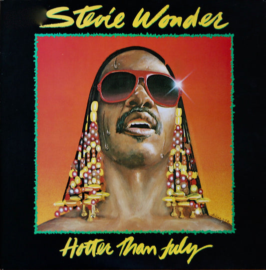 Stevie Wonder : Hotter Than July (LP, Album, Gat)