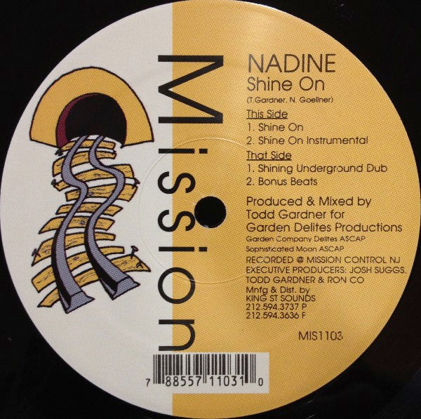 Nadine (11) : Shine On (12")