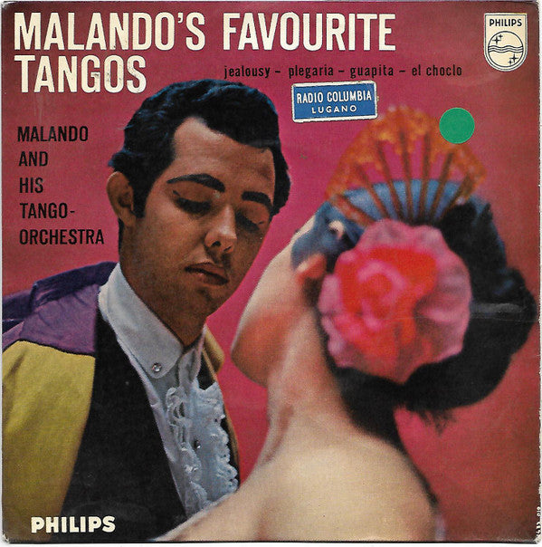 Malando And His Tango Orchestra : Malando's Favourite Tangos (7", EP)