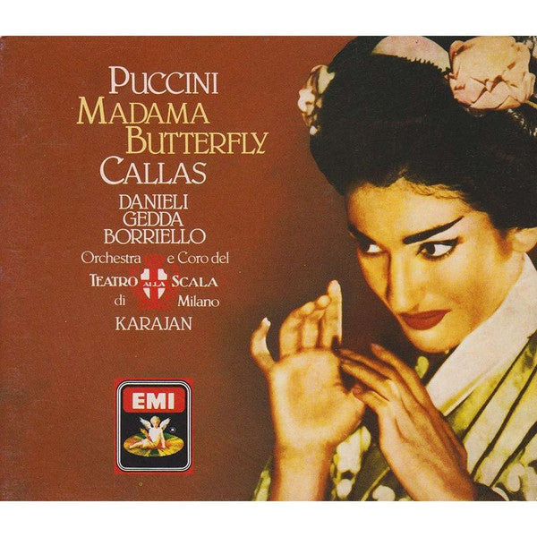 Giacomo Puccini - Maria Callas, Lucia Danieli, Nicolai Gedda, Mario Borriello, Orchestra Del Teatro Alla Scala E Coro Del Teatro Alla Scala, Herbert Von Karajan : Madama Butterfly  (2xCD, RM)