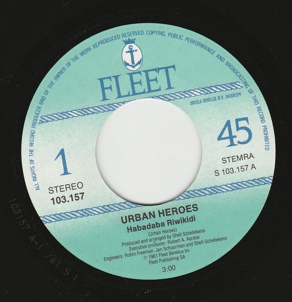 Urban Heroes : Habadabariwikidi (The Love Hopper) (7", Single)