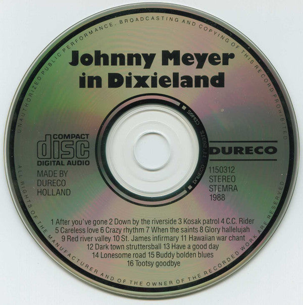 Johnny Meijer : In Dixieland (CD, Comp)