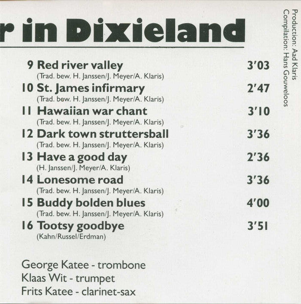 Johnny Meijer : In Dixieland (CD, Comp)