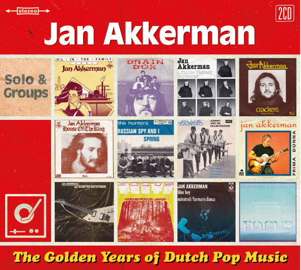 Jan Akkerman : The Golden Years Of Dutch Pop Music (Solo & Groups) (2xCD, Comp)