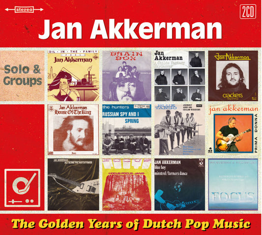 Jan Akkerman : The Golden Years Of Dutch Pop Music (Solo & Groups) (2xCD, Comp)