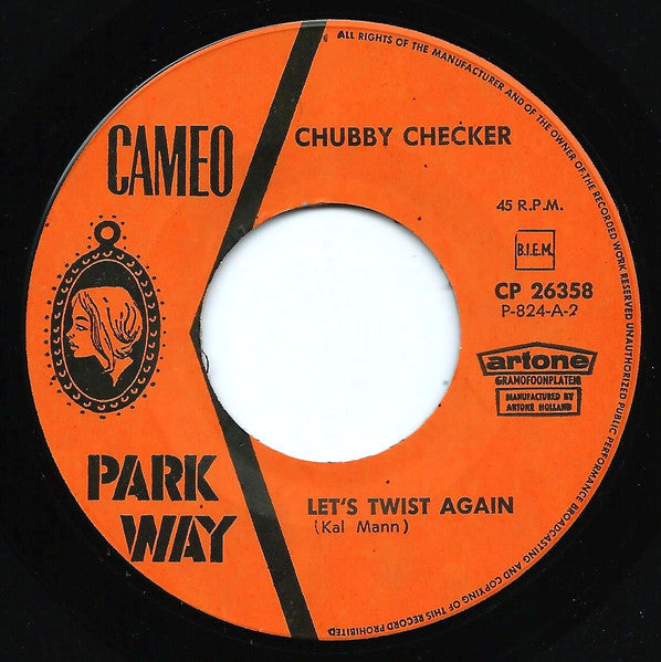 Chubby Checker : The Twist / Let's Twist Again (7", Single)