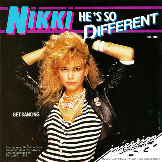 Nikki (7) : He's So Different (7", Single)