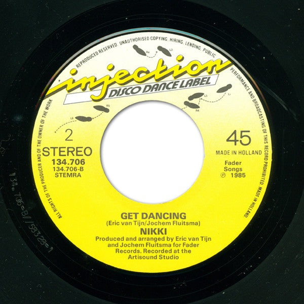 Nikki (7) : He's So Different (7", Single)
