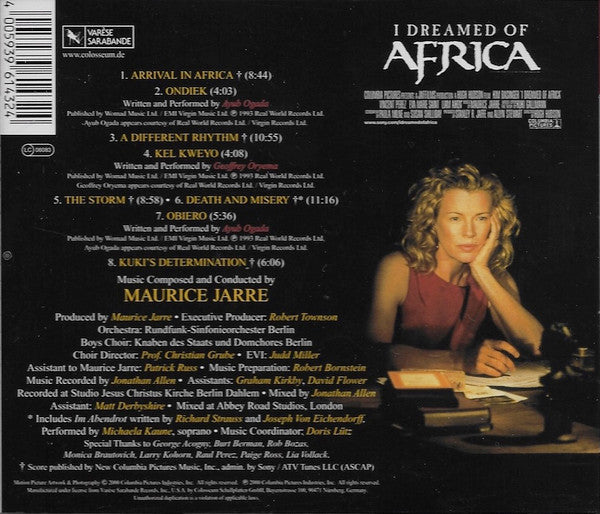 Maurice Jarre : I Dreamed Of Africa (CD, Album)