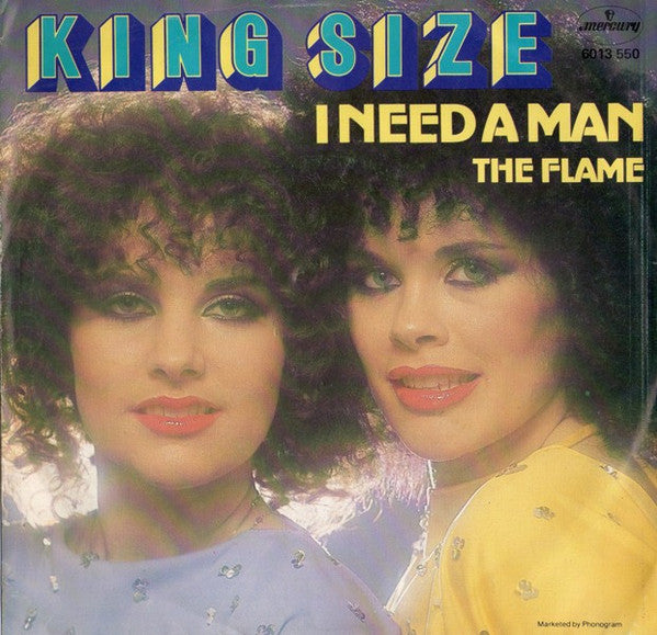 King Size (6) : I Need A Man (7", Single)