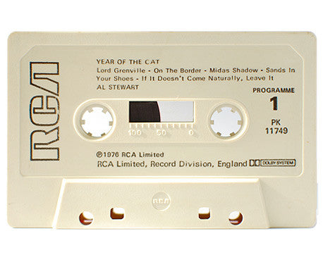 Al Stewart : Year Of The Cat (Cass, Album)