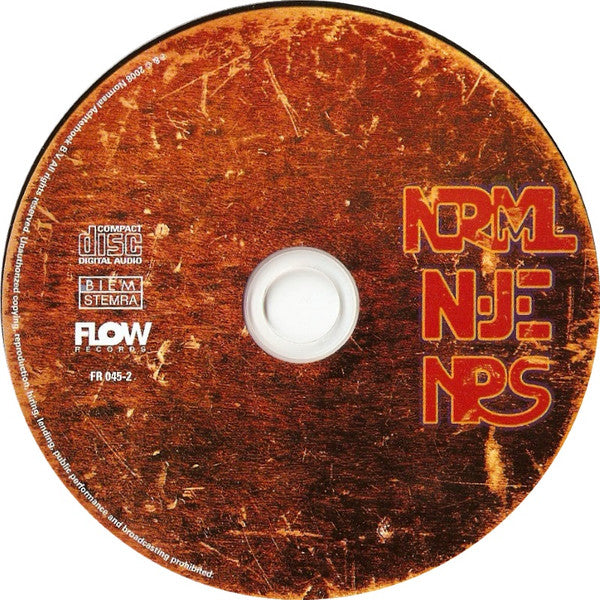 Normaal : Ni-je Nrs (CD, Album, Lon)
