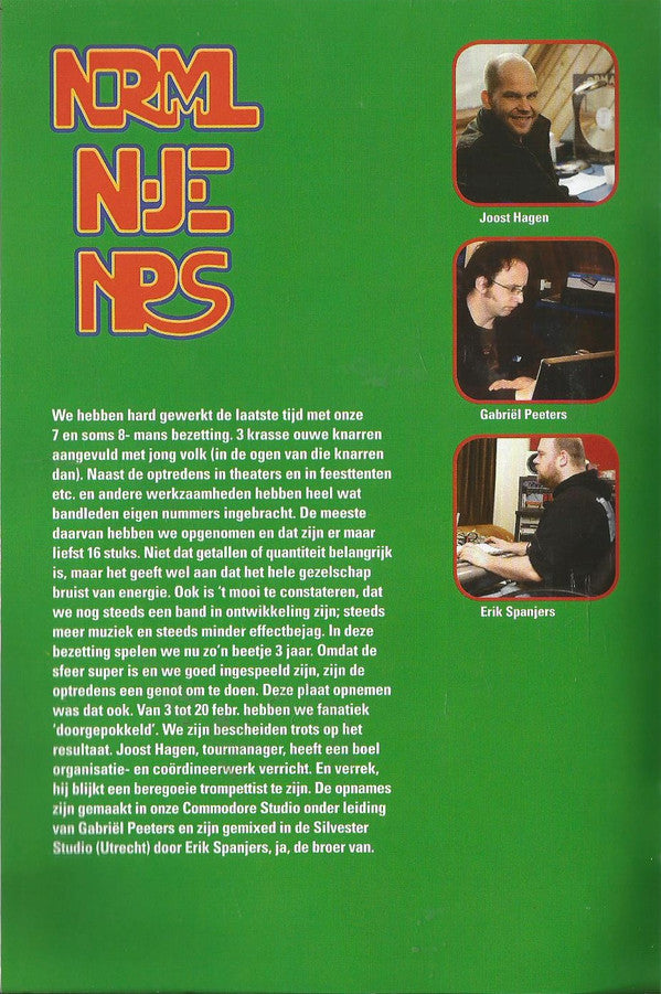 Normaal : Ni-je Nrs (CD, Album, Lon)