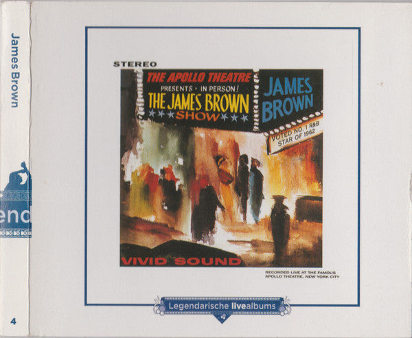James Brown : Live At The Apollo (1962) Expanded Edition (CD, Album, RE, RM, RP, Sli)