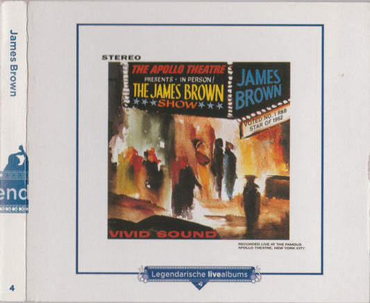 James Brown : Live At The Apollo (1962) Expanded Edition (CD, Album, RE, RM, RP, Sli)
