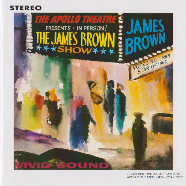 James Brown : Live At The Apollo (1962) Expanded Edition (CD, Album, RE, RM, RP, Sli)