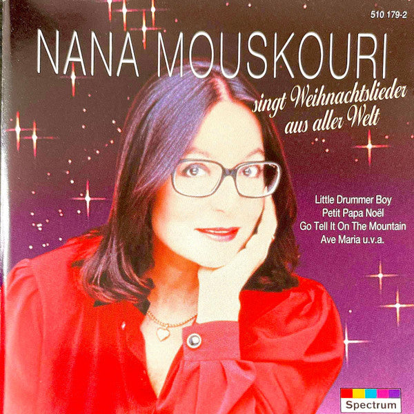 Nana Mouskouri : Nana Mouskouri Singt Weilnachtslieder Aus Aller Welt (CD, Album, RE)