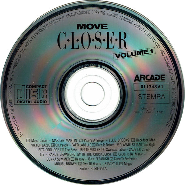 Various : Move Closer Volume 1 (CD, Comp)
