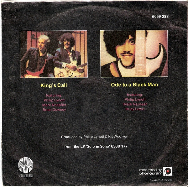 Phil Lynott : King's Call (7", Single)