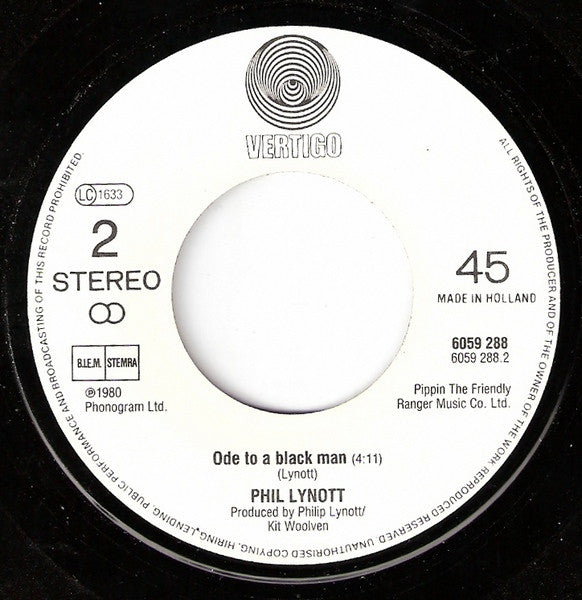 Phil Lynott : King's Call (7", Single)