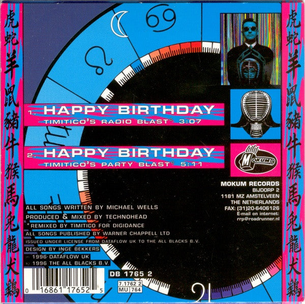 Technohead : Happy Birthday (CD, Single)
