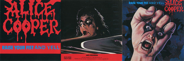 Alice Cooper (2) : Raise Your Fist And Yell (CD, Album, RE, RP)