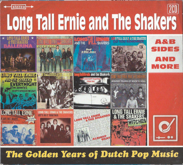 Long Tall Ernie And The Shakers : The Golden Years of Dutch Pop Music (A&B Sides And More) (2xCD, Comp)