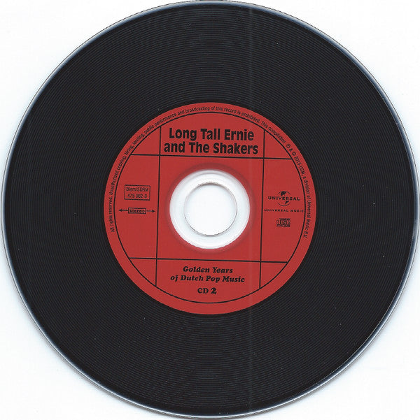 Long Tall Ernie And The Shakers : The Golden Years of Dutch Pop Music (A&B Sides And More) (2xCD, Comp)