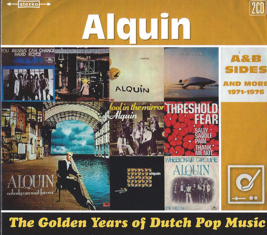 Alquin : The Golden Years Of Dutch Pop Music (A&B Sides And More 1971-1976) (2xCD, Comp)