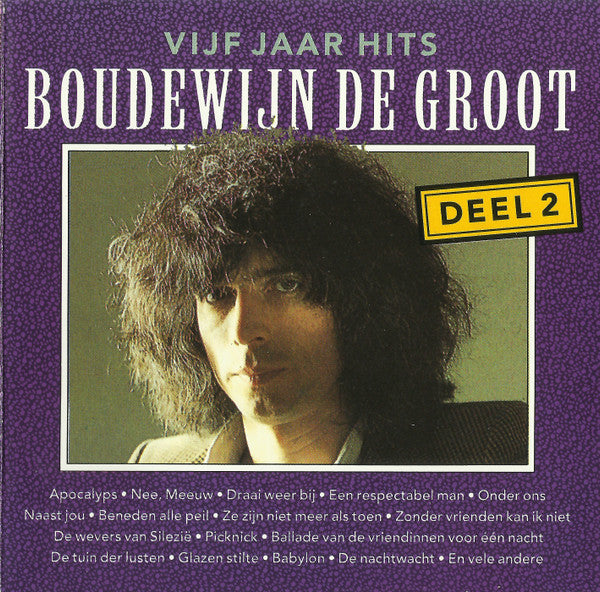Boudewijn De Groot : Vijf Jaar Hits - Deel 2 (2xCD, Comp, RE)