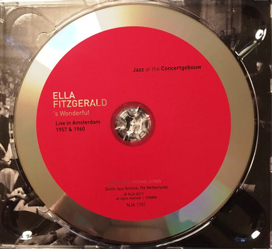 Ella Fitzgerald : 'S Wonderful (Live In Amsterdam 1957 &1960) (CD, Album, Dig)